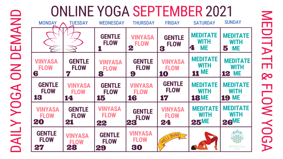 september yoga timetabel surrey walton